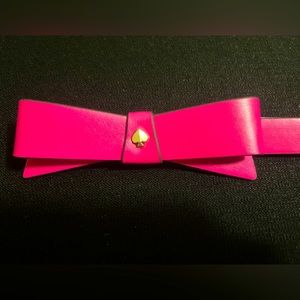 ♠️KATE SPADE thin Bow belt.